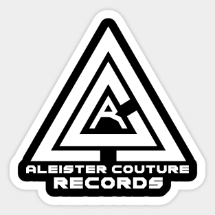 Aleister Couture Records Sticker